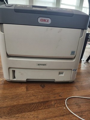 OKI C711WT Color LED Standard Printer Legal Size Oki C Series