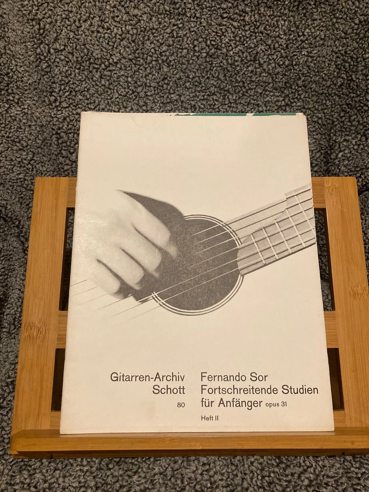 Sor Etuden progressives débutant Partition Guitare éditions Schott GA 80 vol. 2 - Photo 1/1