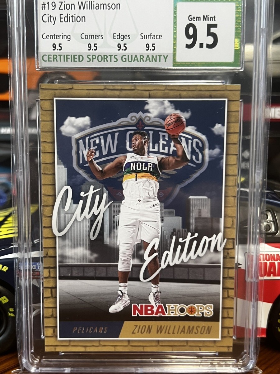 Zion Williamson 2020-21 Panini NBA Hoops City Edition #19 Pelicans