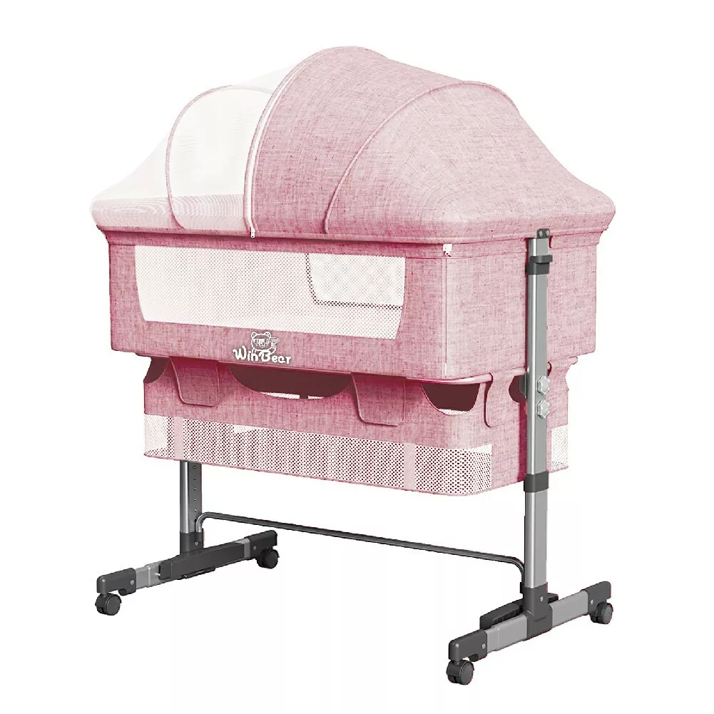 Baby Bassinet Crib Cot Sleeping Sleeper Bedside Cradle Bed Infant Portable New