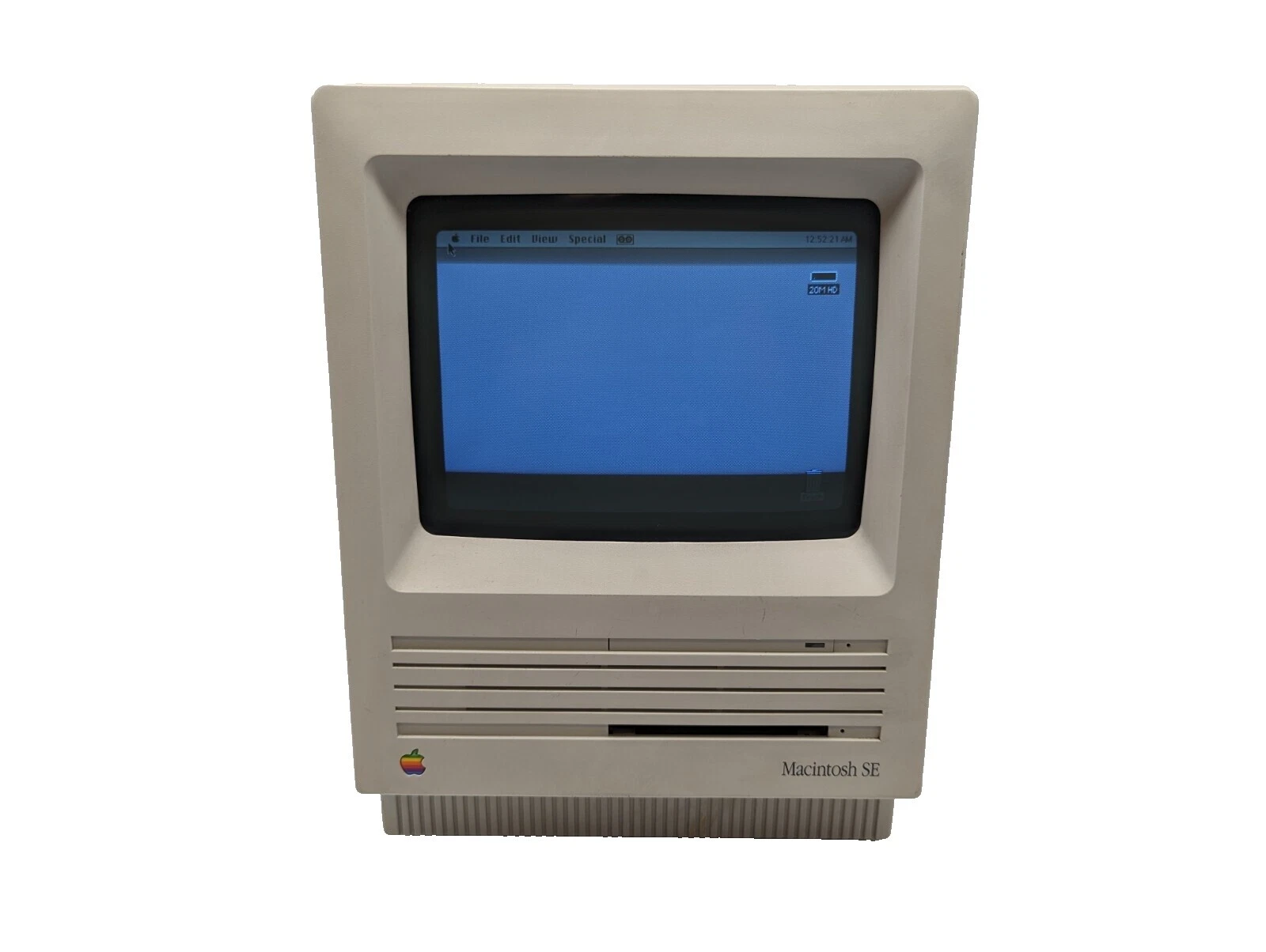 Vintage Apple Macintosh SE computadoras y sistemas