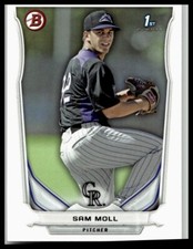 2014 Bowman Prospects #BP39 Sam Moll Colorado Rockies