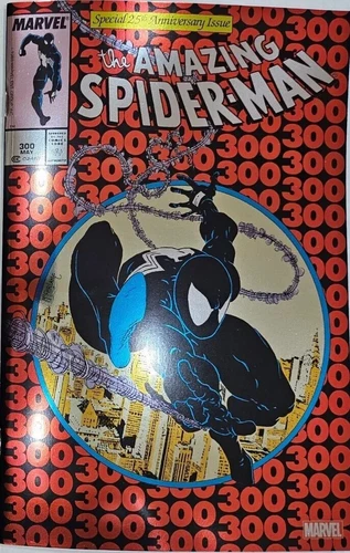 AMAZING SPIDERMAN 300 FOIL FACSIMILE VARIANT NM FAX 1st APPEARANCE of VENOM