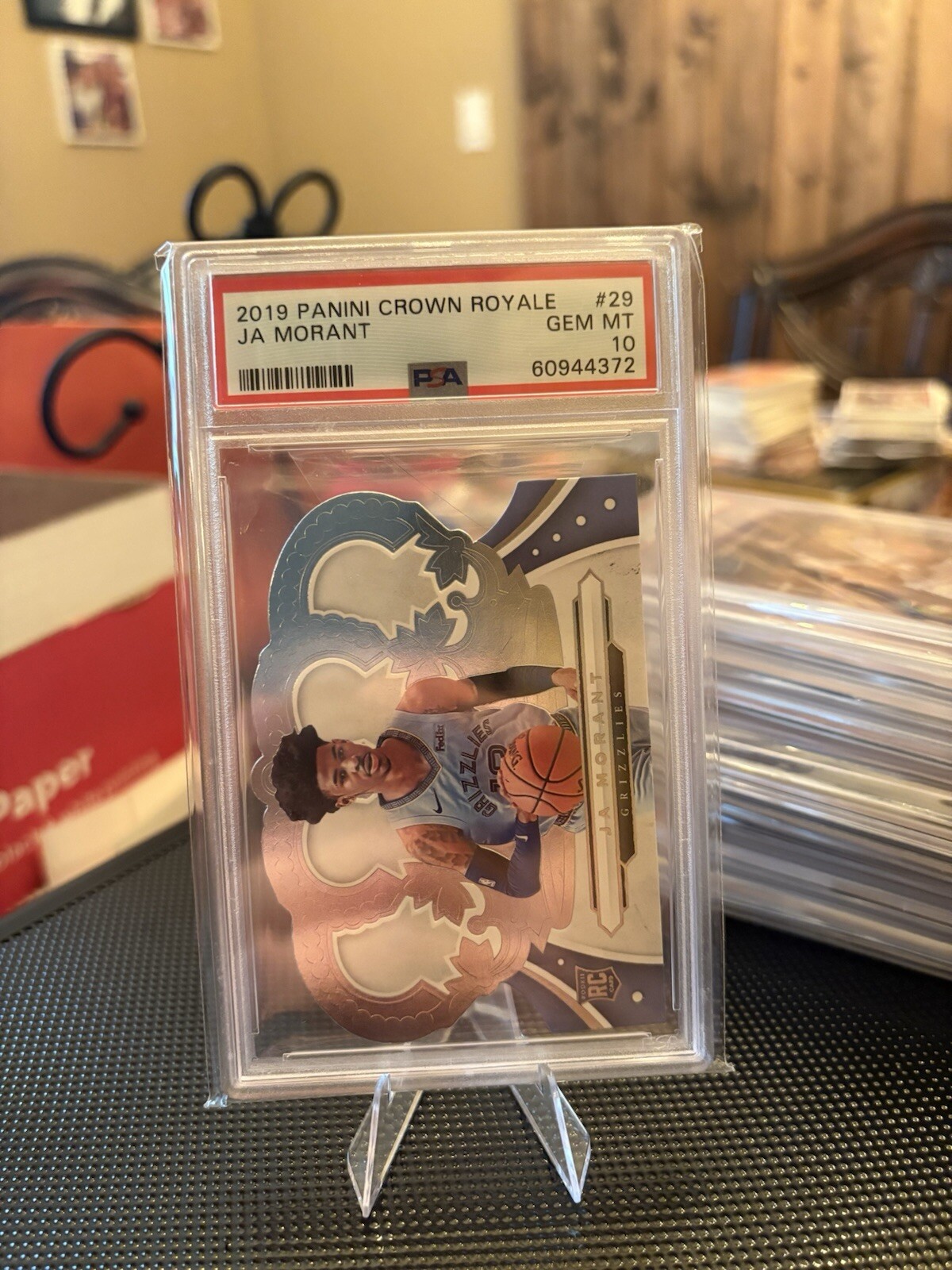 2019 Panini Crown Royale Ja Morant PSA 10