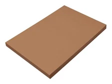 Prang Medium Weight Brown Construction Paper 12x18 Pack for Arts and Crafts