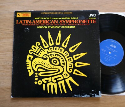 JVDM-1001 Latin-American Symphoniette Morton Gould Varese Sarabande Digital JVC
