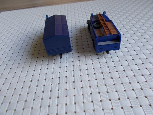 Wiking 1:87 Mercedes Kurzhauber THW Magirus auto attrezzi THW - Foto 4 di 4
