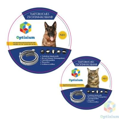 Zeckenhalsband Anti Insekten Floh Haustier Katzen Hund 8 Monate Zeckenschutz