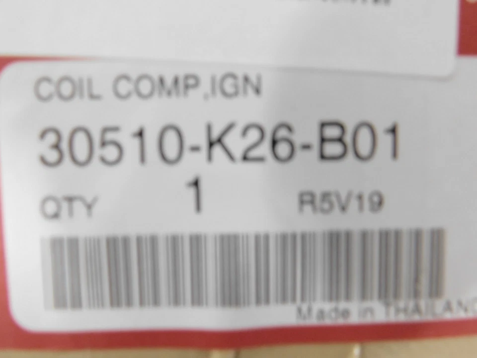 Conjunto de bobina de encendido Honda Grom Msx 125 2017-2020 original OEM Foto 3 de 3