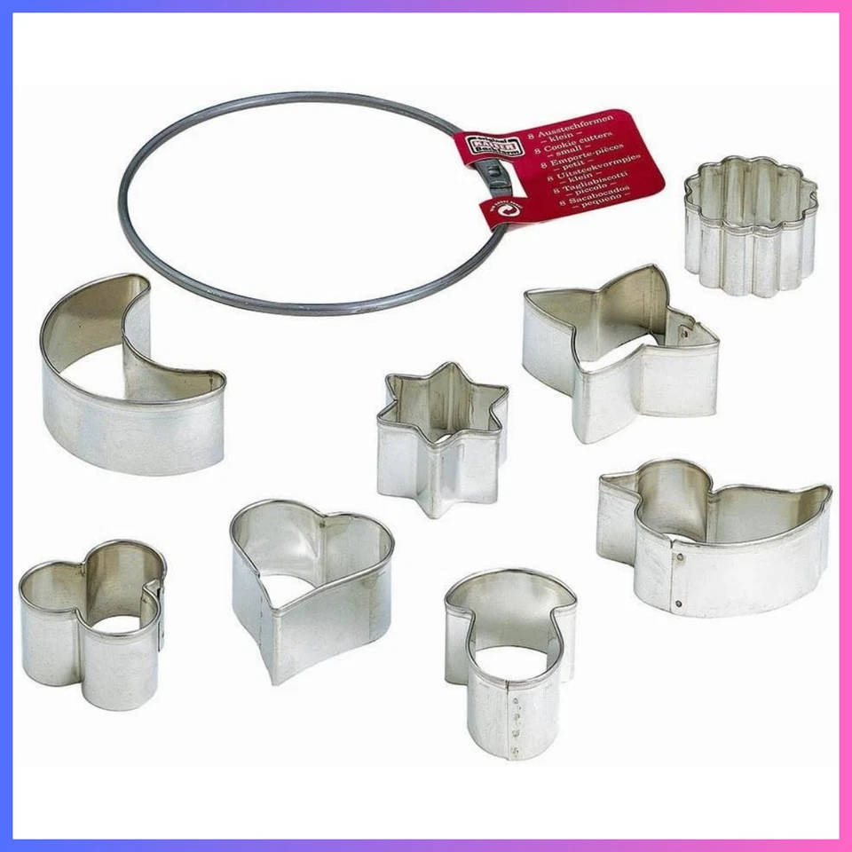 Taglia biscotti tagliabiscotti tagliapasta stampi dolci attrezzi pasticceria - Immagine 2 di 4