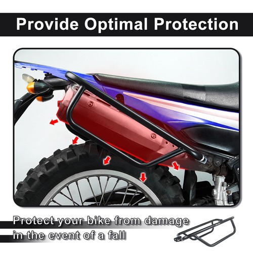 Motorcycle Rear Luggage Rack & Side Crash Bars Fit For Yamaha XT250X All years - Picture 9 of 18