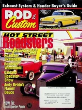 Vtg Rod & Custom Magazine May 1997 Hot Street Roadsters m2158