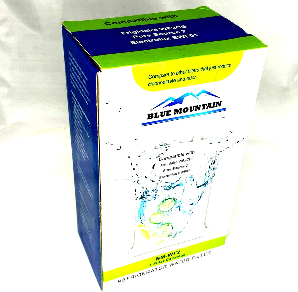 Filtro de agua para refrigerador Blue Mountain BMW-F2 NUEVO leer para compatibilidad 8F Foto 2 de 4
