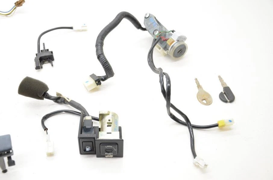 1993 Nissan 300zx Z32 Vert Ignition Switch with Lock Cylinders FITS AUTOMATICS - Image 4 of 4