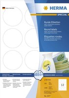 Herma Universal-Etiketten Special, Durchmesser 60 Mm, Weiá