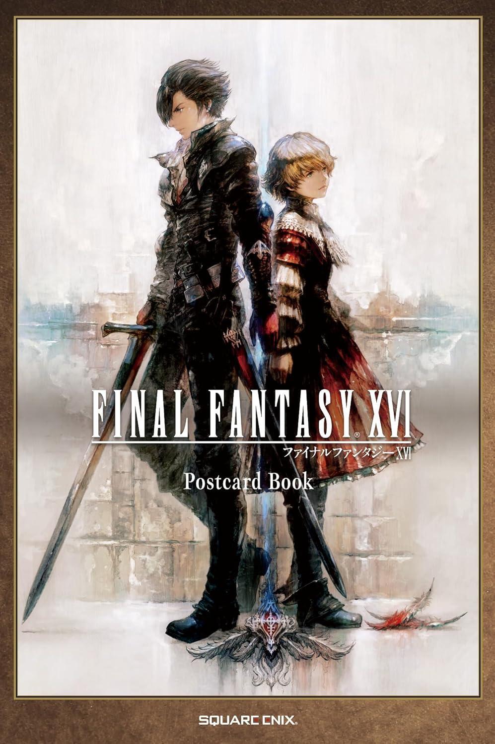 Final Fantasy XVI Postcard Book Square Enix Japan