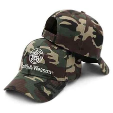 Smith & Wesson Embroidered Adjustable Baseball Cap. 6 Different colors to choose