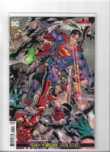 ACTION COMICS #1016 #1017 vol 3 ~ Bryan Hitch / Lucio Parrillo Variant @2019 - Picture 2 of 3
