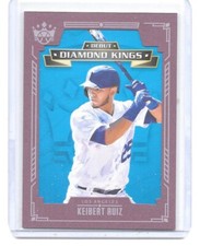 2021 Diamond Kings Debut Diamond Kings Plum Framed #DDK-LD Keibert Ruiz RC