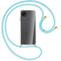 Handykette FüR Samsung Galaxy A22 5G (A226) Himmelblau (G) HüLle Mit Band Kordel