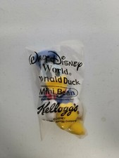 Disney Donald Duck Mini Bean Plush - NEW Kelloggs 5"