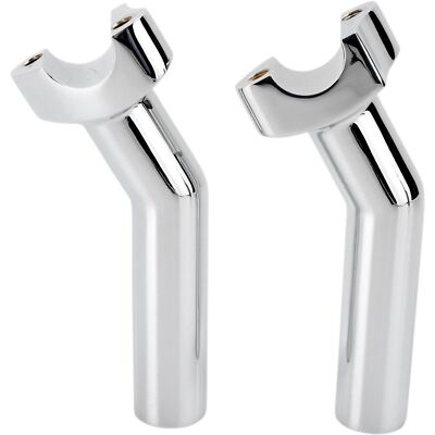 Drag Specialties Chrome 5.5'' Pullback Risers 0602-0410