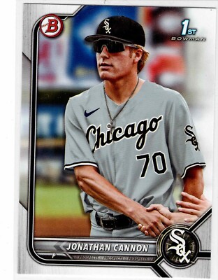 Jonathan Cannon Chicago White Sox 2022 Bowman Draft 1st Bowman