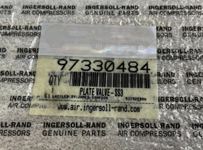 Ingersoll-Rand Ventilplattenbaugruppe für SS3 einstufiger Luftkompressor 97330484