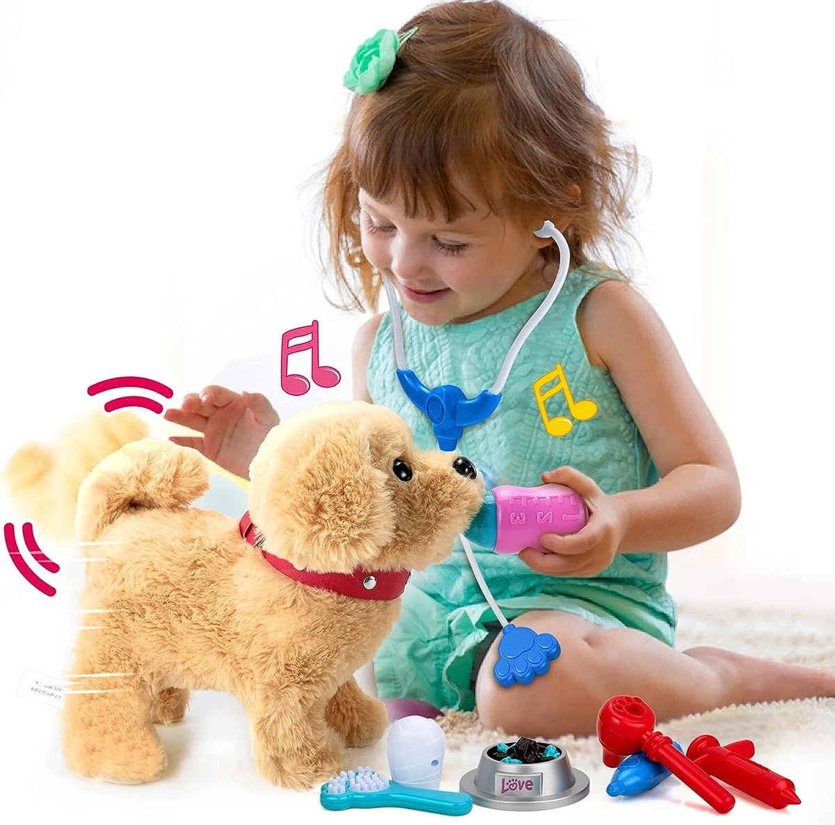 Walking dog toy sales for baby