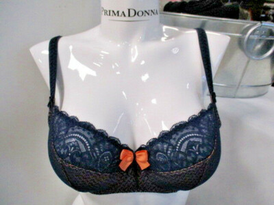 Aubade  Lingerie Art of Kissing Y615  Balconette-BH Dunkelblau   (AU15)