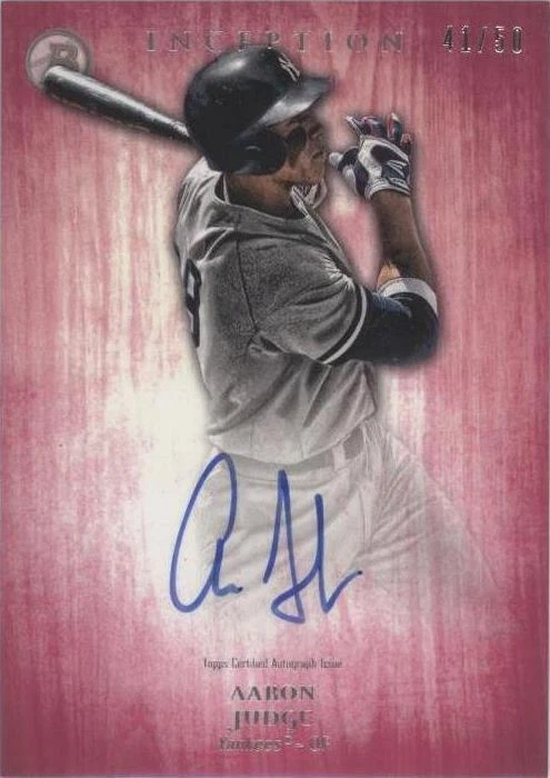 2014 Bowman Inception - Aaron Judge #PA-AJ for sale | eBay
