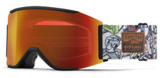 NEW Smith Squad Mag Goggles-Oyuki X Smith-Chromapop Everyday Red Bonus Lens