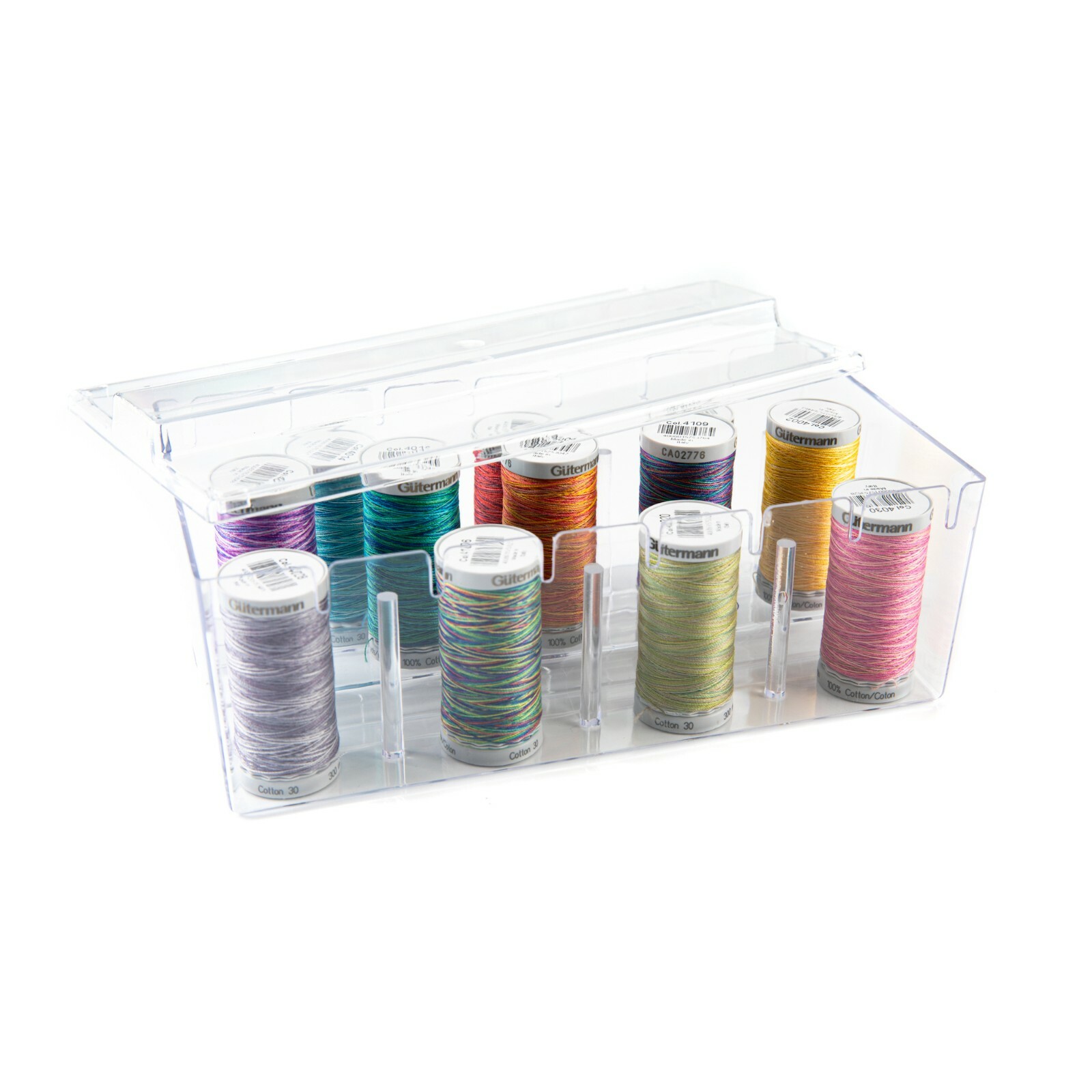 The Quilted Bear MultiSized Sewing Thread Organiser Box 19 Spool eBay