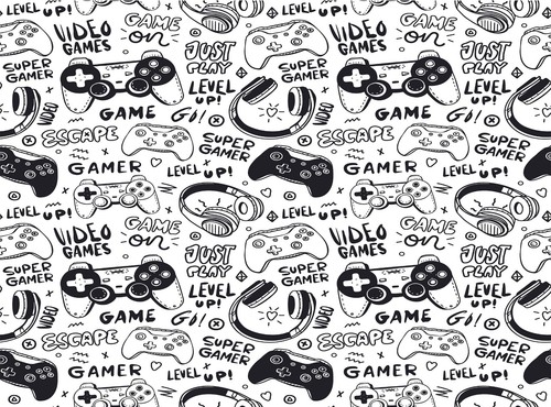 Gaming Wall Mural Video Games Photo Wallpaper Gamer for Boys Teenagers Room Art - Picture 6 of 8