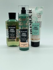 Bath  Body Works EMILY IN PARIS MACARON CLOUD FULL SIZE SET of 3