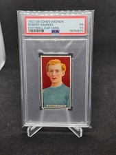 1907-08 Cohen Weenen Football Captains Luton Town Robert Hawkes PSA 1.5