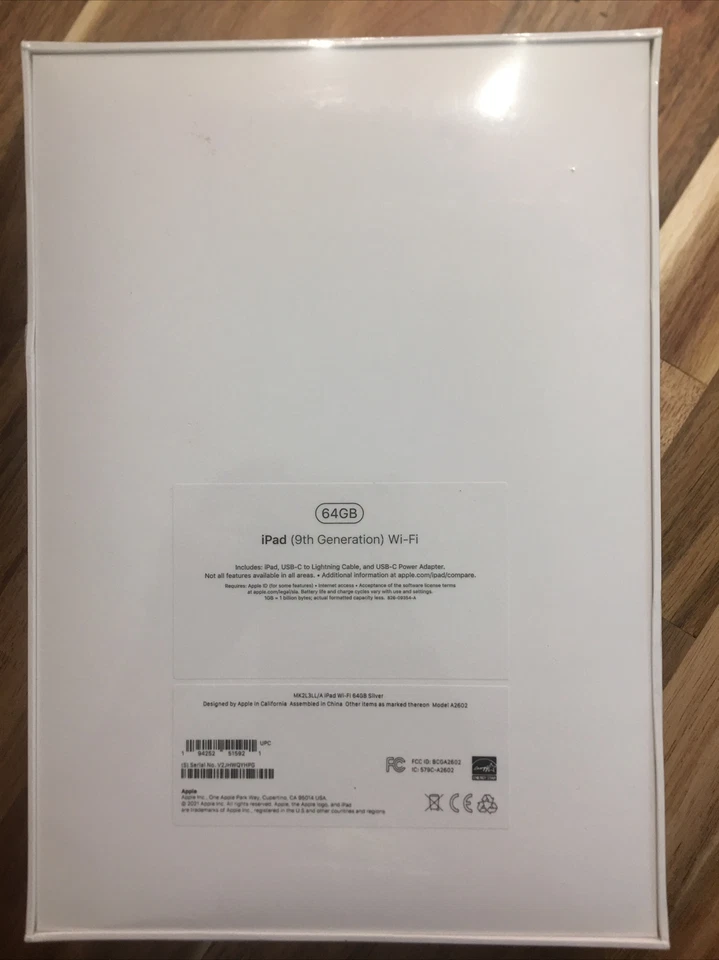 Apple iPad 9th Gen. 64GB, Wi-Fi, 10.2 in - Silver - Image 2 of 3