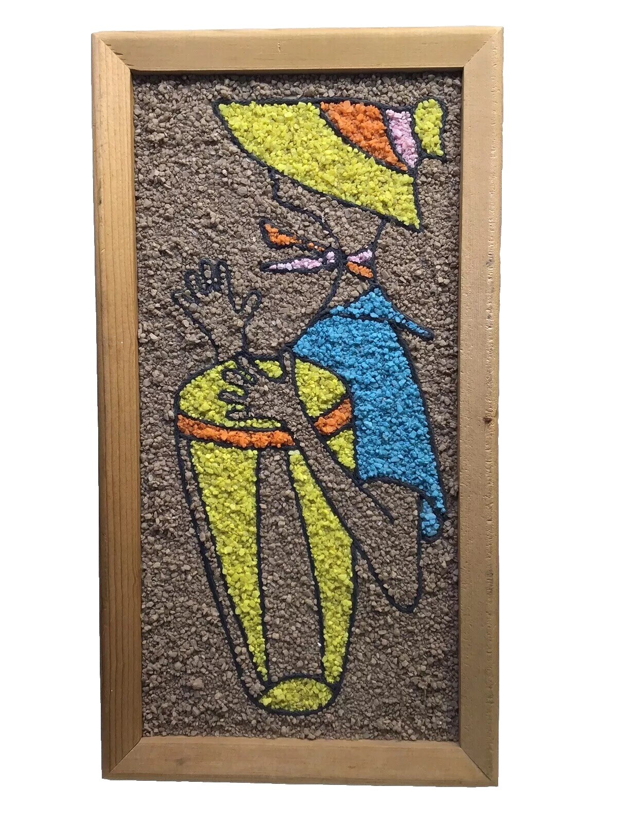 Mid Century Pebble Art | eBay