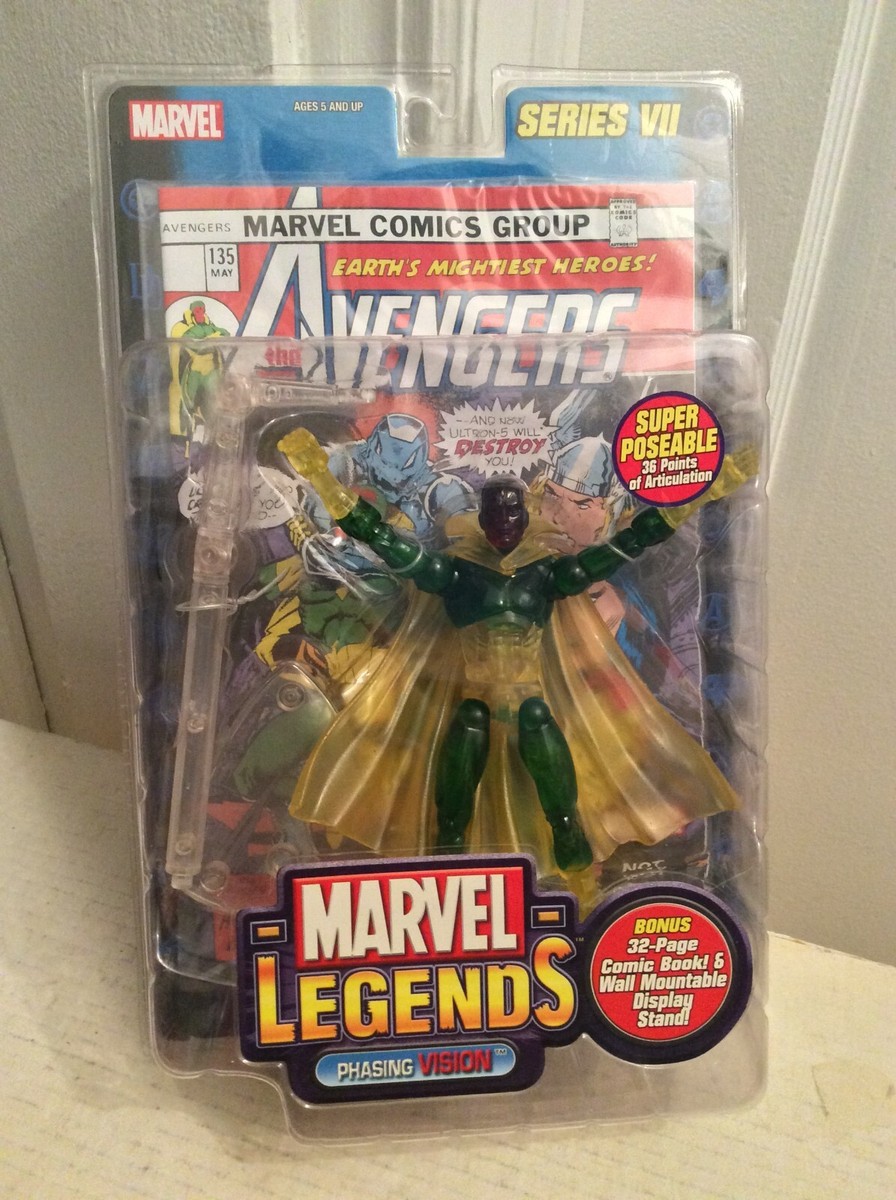 2004 Toy Biz Marvel Legends Phasing Vision Variant 6