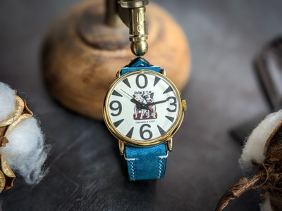New RAKETA  ZERO - Belka Strelka watch.  2609 НA. Vintage watch. Anodized case