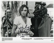 Jacqueline Bisset Original Autograph Signed Photo Cinema Under the Volcano