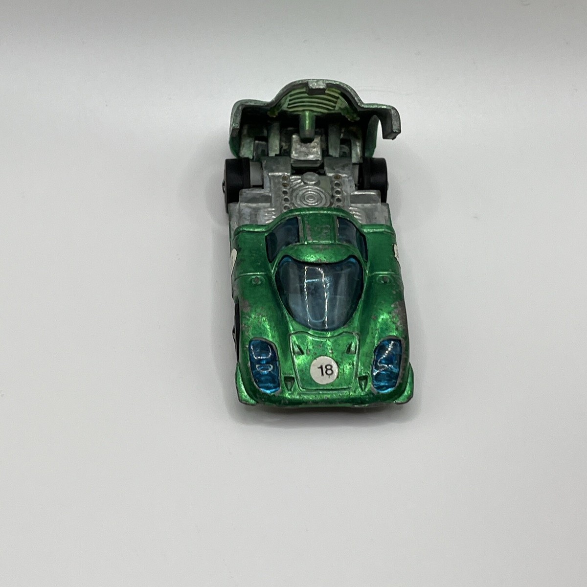 Hot Wheels 1969 Redline Porsche 917 Green Hong Kong Vintage Hot Wheels 1969 Redline Porsche 917 Green Hong Kong Vintage