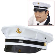 Marine Kapitän Mütze / Seemann Matrose Admiral Kapitänsmütze Hut Kostüm Party