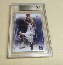 VINCE CARTER 2003-04 SP Game Used #87 BGS 9.5 Gem Mint TORONTO RAPTORS