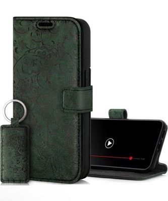 SURAZO Mobile Phone Case for Apple iPhone 14 Pro Leather - Foldable