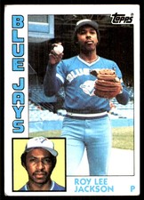 Roy Lee Jackson 1984 Topps #339 Blue Jays MLB READ FREE SHIPPING AutographDen