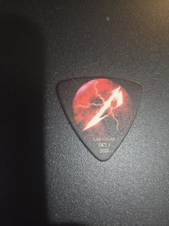 Metallica Sphere Las Vegas Concert Guitar Pick Oct 1 2026 Very Rare Night 1