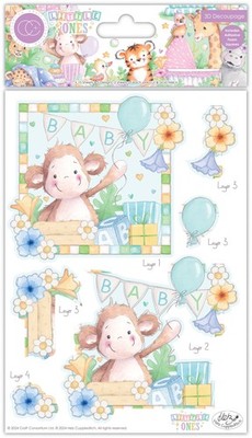 Craft Consortium 3D Decoupage Set - Little Ones - 5A002W0F-1GWQ1