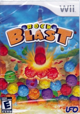 ROCK BLAST (Nintendo Wii Game) FREE US Shipping