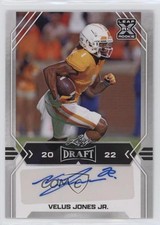2022 Leaf Draft Auto Velus Jones Jr #BA-VJJ Auto 19l2